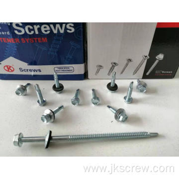 Hex Head Self Drilling Screw EPDM Washer DIN7504K